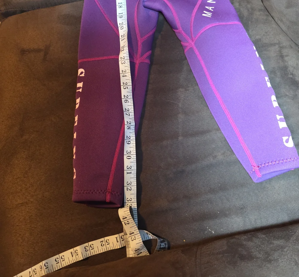 Dive & Sail Wetsuit Kids Medium Pink Purple Excellent 2.5mm Neoprene Full Suit